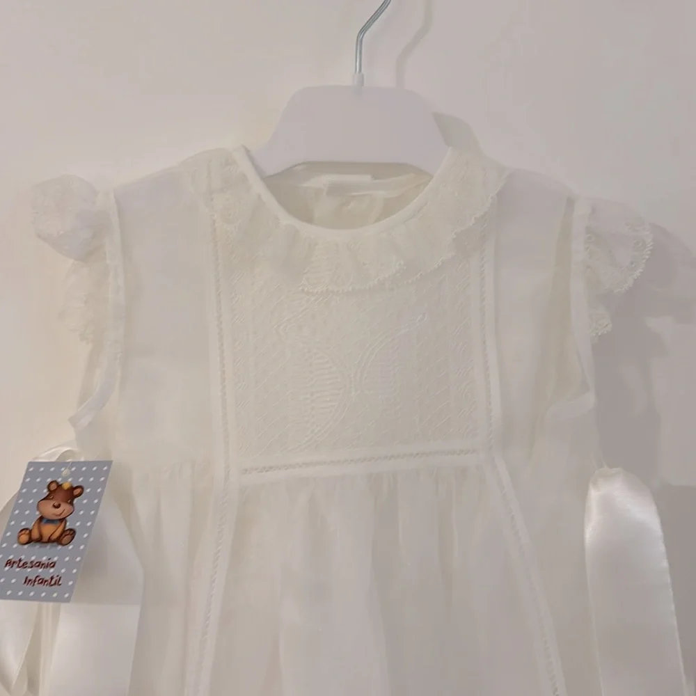 NWT Artesonia Infantil Baptism Dress Size 24 Months - Picture 4 of 12